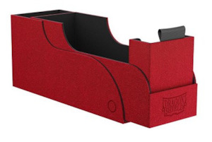 Deck Boxes: Dragon Shield Nest +300 Red/Black