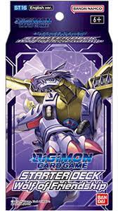 Boosters Boxes And Decks: Digimon TCG: ST16 Deck - Wolf of Friendship