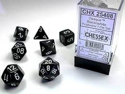 Dice: Chessex Dice - Polyhedral 7-Die Set