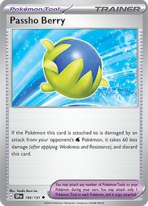 Pokemon Singles: Passho Berry (184/191) [Scarlet & Violet: Surging Sparks]