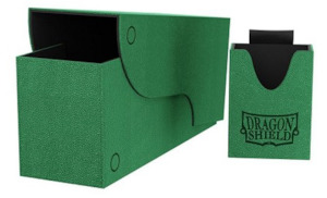 Deck Boxes: Dragon Shield Nest +300 Green/Black