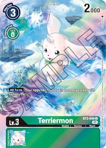 Digimon Singles: Terriermon [BT3-046] (Tamer's Card Set 1) [Release Special Booster Promos]