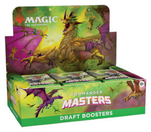 On Special: MTG Commander Masters: Draft Booster Box