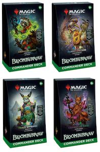 Mtg Boxes 1: MTG: Bloomburrow Commander Decks