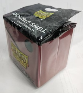 Dragonshield - Double Deck Shell - Blood Red