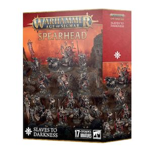 Warhammer Figures And Tools: Warhammer Age of Sigmar Spearhead: Slaves to Darkness 70-04