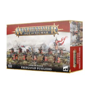 Warhammer Figures And Tools: Warhammer Age of Sigmar Freeguild Fusiliers