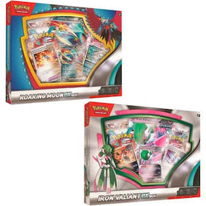 Pokemon TCG: Ex Box Iron Valiant and Roaring Moon