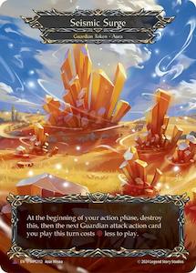 Seismic Surge (Crystal) (Marvel) [MPG112] (Mastery Pack Guardian)  Cold Foil