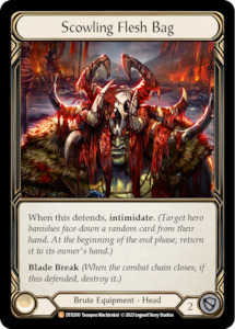 Scowling Flesh Bag [DTD200] (Dusk Till Dawn)  Rainbow Foil