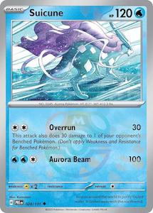 Pokemon Singles: Suicune (024/131) (Master Ball Pattern) [Scarlet & Violet: Prismatic Evolutions]
