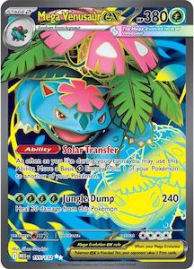 Pokemon Singles: Mega Venusaur ex (155/132) [Mega Evolutions: Base Set]