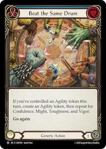 Beat the Same Drum [SUP219] (Super Slam)  Rainbow Foil