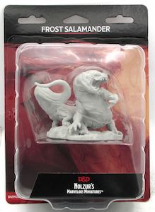 D D Miniatures: D&D Frost Salamander Nolzur's Marvelous Miniatures
