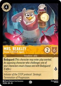 All: Mrs. Beakley - Former S.H.U.S.H. Agent (11/204) [Whispers in the Well]