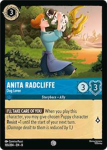 Lorcana Singles: Anita Radcliffe - Dog Lover (155/204) [Reign of Jafar]
