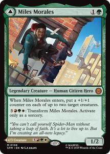 Mtg Singles Instock: Miles Morales [Marvel's Spider-Man]