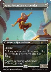 All: Aang, Ascendant Airbender - Serra Ascendant [Secret Lair Drop Series]
