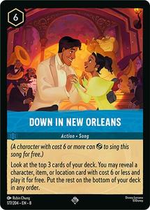 Lorcana Singles: Down in New Orleans (177/204) [Reign of Jafar]