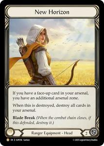 Flesh And Blood Singles 1: New Horizon [SUP256] (Super Slam)  Rainbow Foil