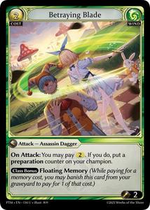 Grand Archive Singles: Betraying Blade (134) [Phantom Monarchs]