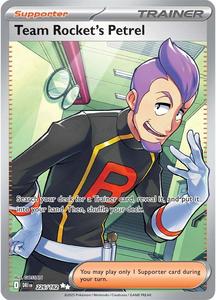 Pokemon Singles: Team Rocket's Petrel (226/182) [Scarlet & Violet: Destined Rivals]