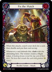 Fix the Match [SUP082] (Super Slam)  Rainbow Foil