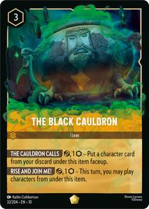 Lorcana Singles: The Black Cauldron (32/204) [Whispers in the Well]