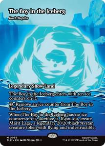 Mtg Singles Instock: The Boy in the Iceberg - Dark Depths [Avatar: The Last Airbender: Eternal-Legal]