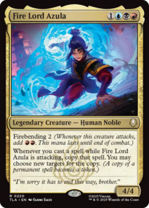 Mtg Singles Instock: Fire Lord Azula [Avatar: The Last Airbender]