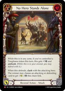 No Hero Stands Alone [SUP020] (Super Slam)  Rainbow Foil