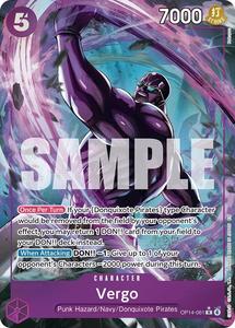 One Piece: Vergo (Alternate Art) [The Azure Sea's Seven]