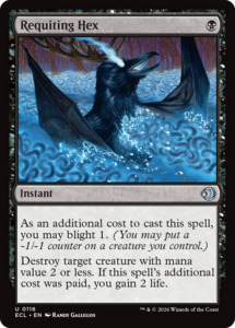 Mtg Singles Instock: Requiting Hex [Lorwyn Eclipsed]