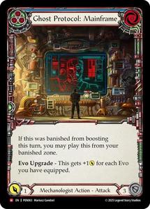 Flesh And Blood Singles 1: Ghost Protocol: Mainframe [PEN046] (Compendium of Rathe)  Rainbow Foil