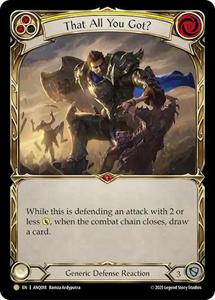 Flesh And Blood Singles 1: That All You Got (Yellow) (Gold) [ANQ018] (Compendium of Rathe - Antiquity Pack)