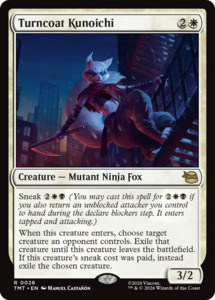 Mtg Singles Instock: Turncoat Kunoichi [Teenage Mutant Ninja Turtles]