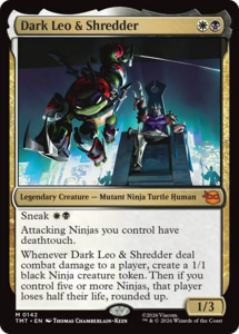 Mtg Singles Instock: Dark Leo & Shredder [Teenage Mutant Ninja Turtles]