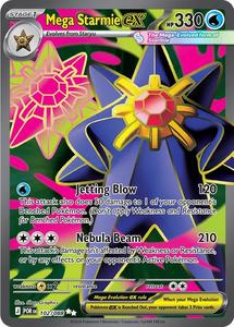 Pokemon Singles: Mega Starmie ex (102/088) [Mega Evolution: Perfect Order]