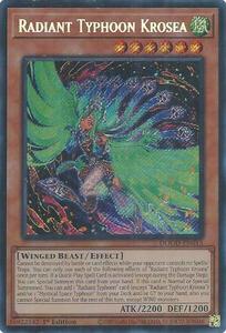 Yugioh Singles: Radiant Typhoon Krosea [DOOD-EN015] Secret Rare