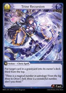 Grand Archive Singles: Trine Recursion (320) [Radiant Origins]