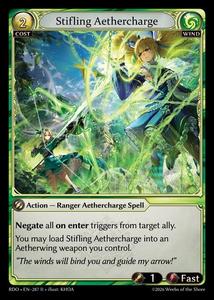 Grand Archive Singles: Stifling Aethercharge (287) [Radiant Origins]