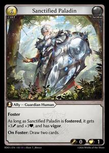 Grand Archive Singles: Sanctified Paladin (135) [Radiant Origins]