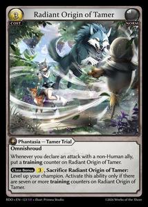 Grand Archive Singles: Radiant Origin of Tamer (123) [Radiant Origins]