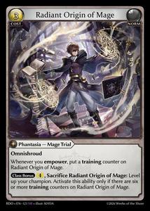 Grand Archive Singles: Radiant Origin of Mage (121) [Radiant Origins]