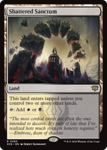 Mtg Singles Instock: Shattered Sanctum [Secrets of Strixhaven]