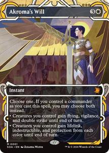 Mtg Singles Instock: Akroma's Will [Secrets of Strixhaven: Mystical Archive]