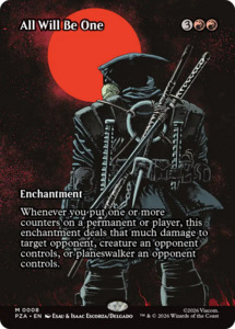 Mtg Singles Instock: All Will Be One (Borderless) [Teenage Mutant Ninja Turtles Eternal-Legal]