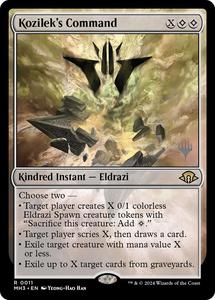 Mtg Singles Instock: Kozilek's Command [Lorwyn Eclipsed Promos]