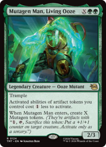 Mtg Singles Instock: Mutagen Man, Living Ooze [Teenage Mutant Ninja Turtles]