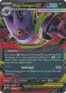 Pokemon Singles: Mega Gengar ex (056/094) [Mega Evolution: Phantasmal Flames]